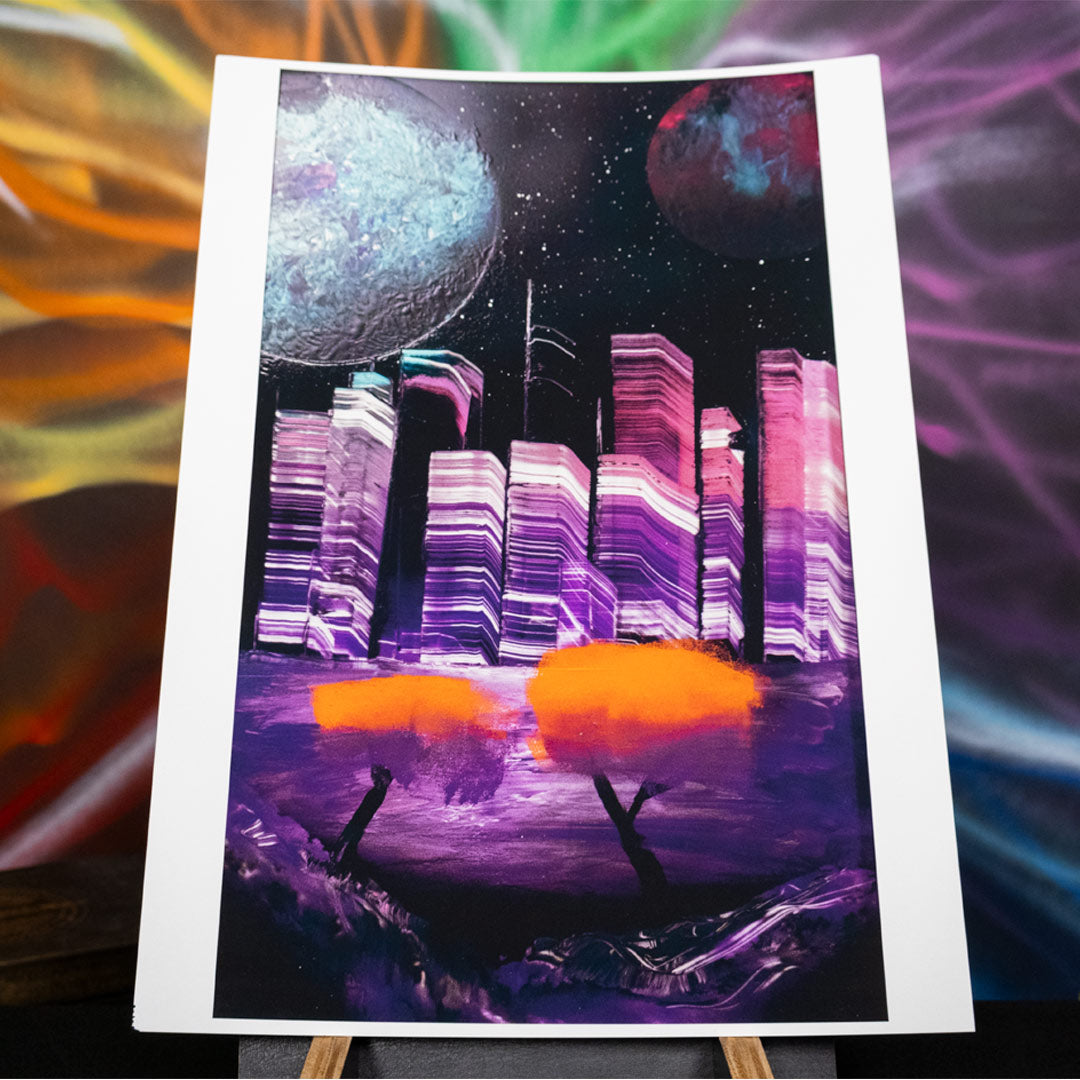 City Scape - A3 Print