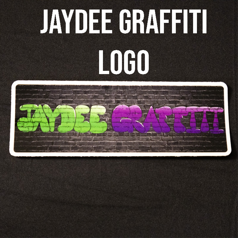 JayDee Graffiti Logo - Sticker