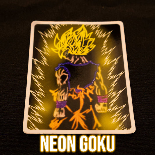 Sticker - Neon Goku