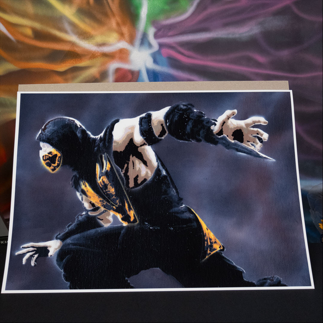 Scorpion (Mortal Kombat) - A3 Print